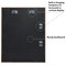 Americanflat Front Loading Shadow Box Frame - 1.5 Interior Depth for Memorabilia - Display Case for Keepsakes - Magnetic Closure - Includes Pins to Secure Items - Hanging Hardware